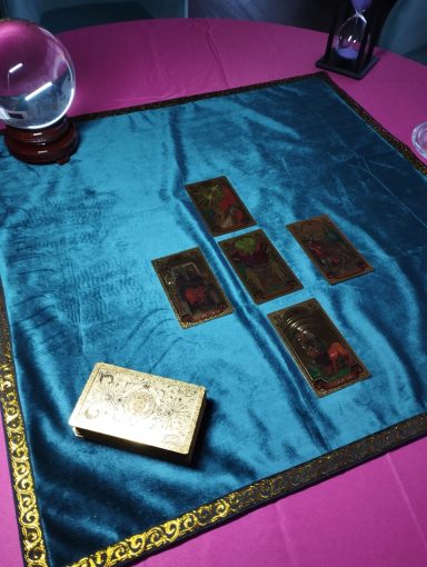 Tirada del tarot en cruz